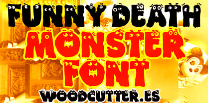 Funny Death Font Poster 1