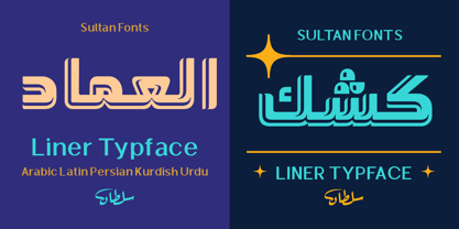 SF Liner Font Poster 4