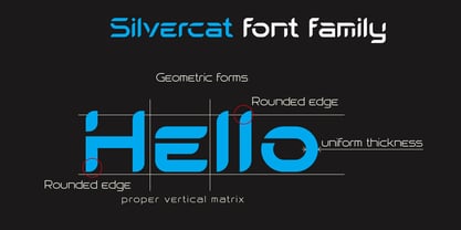 Silvercat Font Poster 3