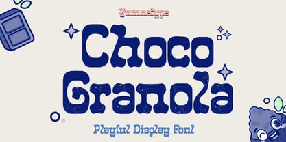 Choco Granola Font Poster 1