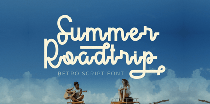Summer Roadtrip Font Poster 1
