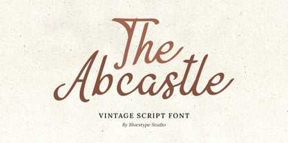 The Abcastle Font Poster 1