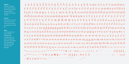 Thawilak Serif Fuente Póster 12