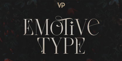 Emotive Type Font Poster 1