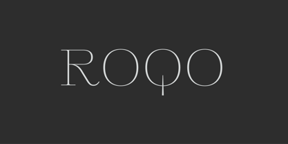 Roqo Font Poster 1