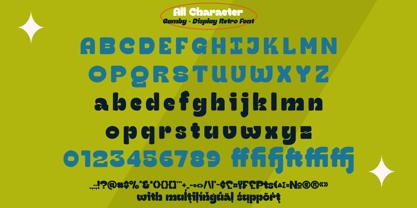 Gamby Font Poster 9