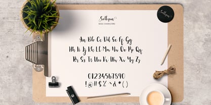 Sollyna Font Poster 11