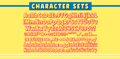 Hero Sandwich Combos Font Poster 4