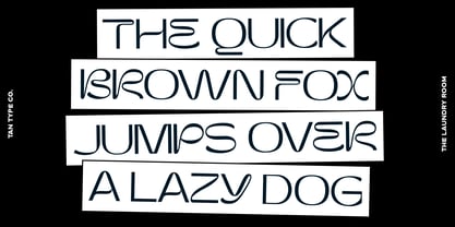 TAN The Laundry Room Font Poster 4