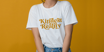 Kindest Reality Font Poster 5