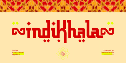 Indikhala Font Poster 1