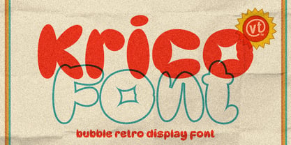 Krico Font Poster 1