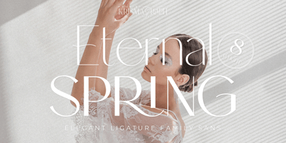 Eternal Spring Font Poster 1