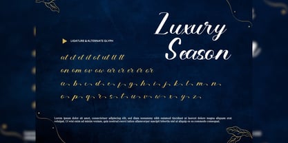 Lumirnas Font Poster 8