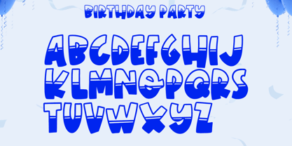 Summer party Font Poster 6