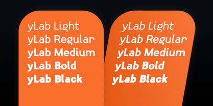 YLab Variable Font Poster 8