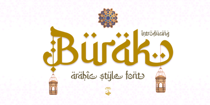 Burak Font Poster 1