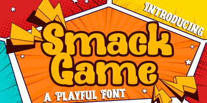 Smack Game Font Poster 1