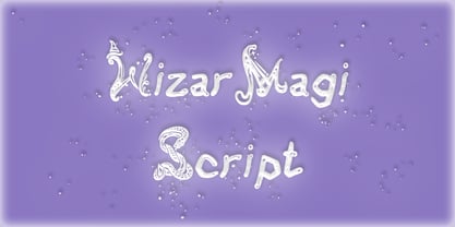 WizarMagi Script Font Poster 7