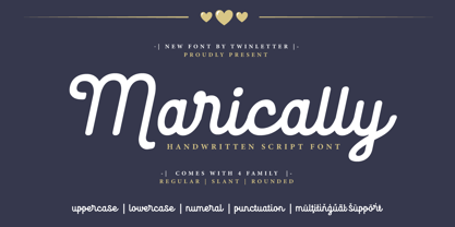 Marically Font Poster 1