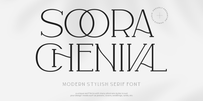 Soora Chenival Font Poster 1