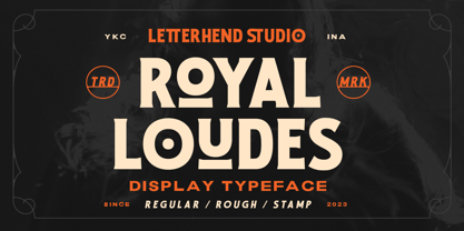 Royal Loudes Font Poster 1