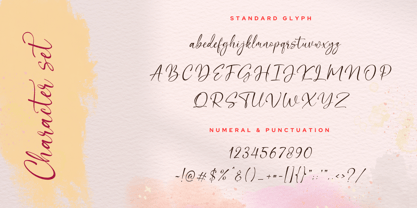 Rosegoldia Font Poster 11