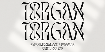 Torgan Font Poster 1