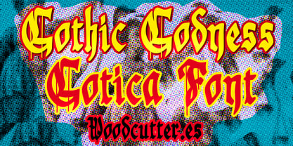 Gothic Godness Police Poster 1