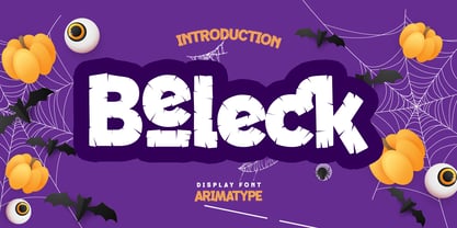 Beleck Font Poster 1