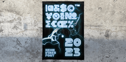 Goneon Font Poster 6