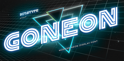Goneon Font Poster 1