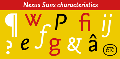 Nexus Sans Pro Font Poster 12