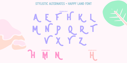 Happy Land Font Poster 10