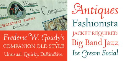 Companion Old Style Font Poster 1