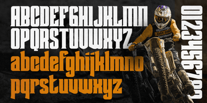 Crosride Font Poster 12