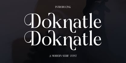 Doknatle Font Poster 1