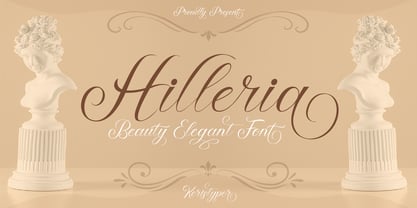 Hilleria Font Poster 1
