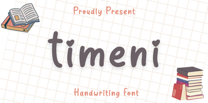 Timeni Font Poster 1