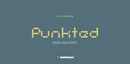 Punkted Font Poster 8