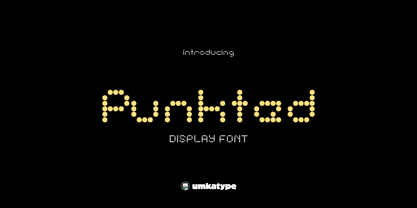 Punkted Font Poster 1