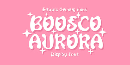 Boosco Aurora Font Poster 1