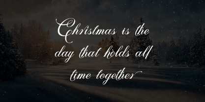 Christmas Angely Font Poster 3