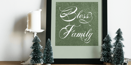 Christmas Angely Font Poster 8