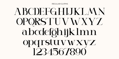 Margeline Font Poster 8