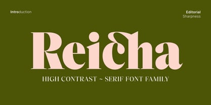 Reicha Font Poster 1