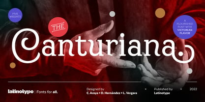 Canturiana Font Poster 1