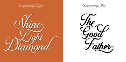 Laquittea Font Poster 8