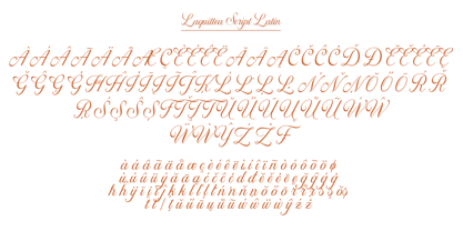 Laquittea Font Poster 10