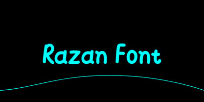 Razan Font Poster 1